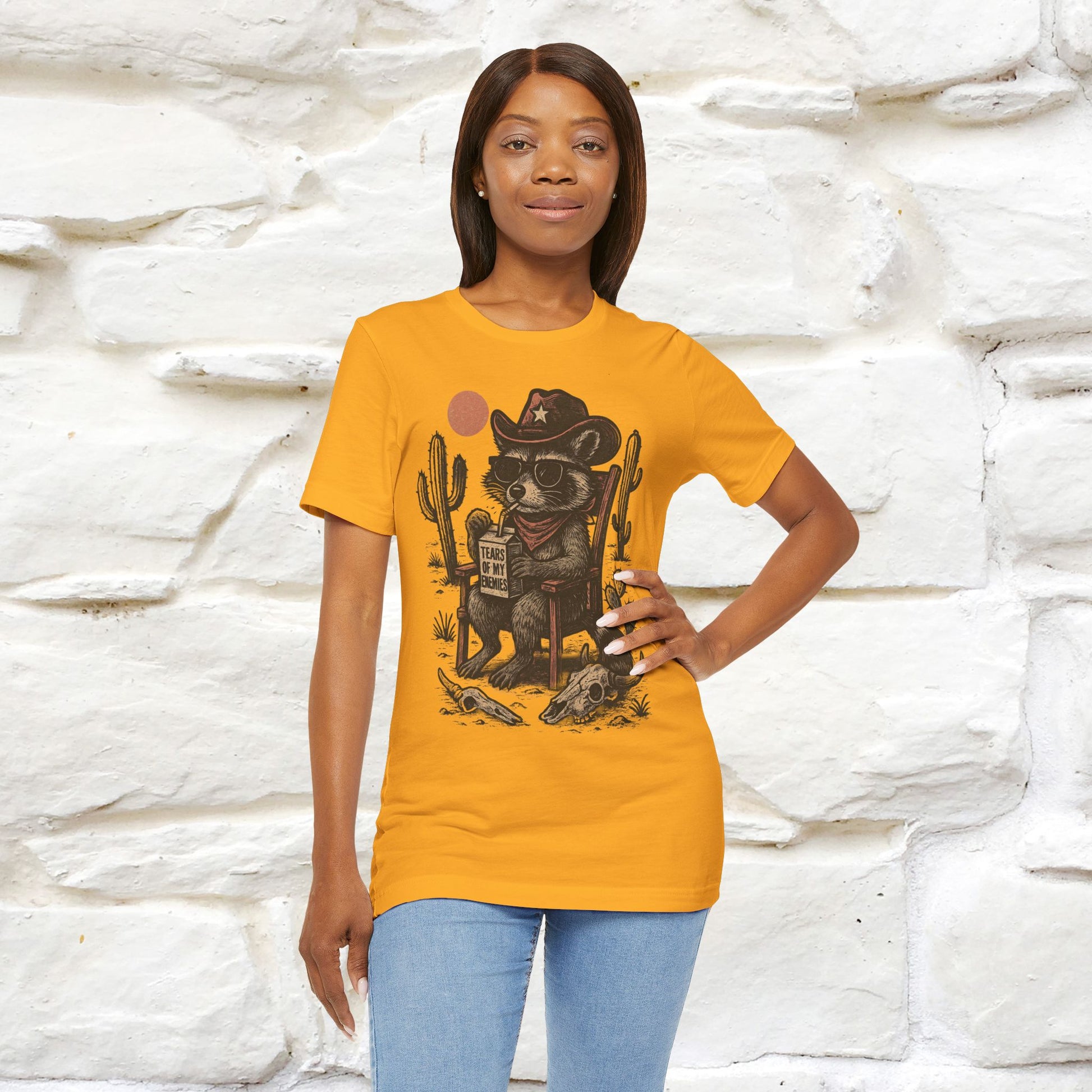 "Tears Of My Enemies" Cat T-shirt |Nunu&Miao Studio - Nunu&Miao Studio