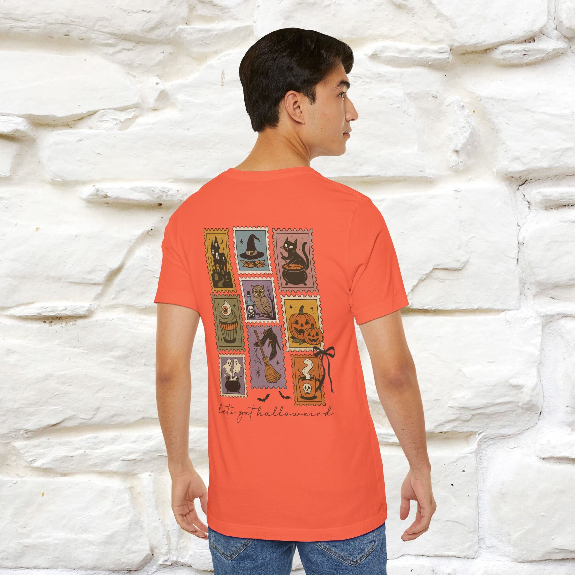 "Let-s Get Halloweeind" Hakkoween Cat T-shirt |Nunu&Miao Studio - Nunu&Miao Studio