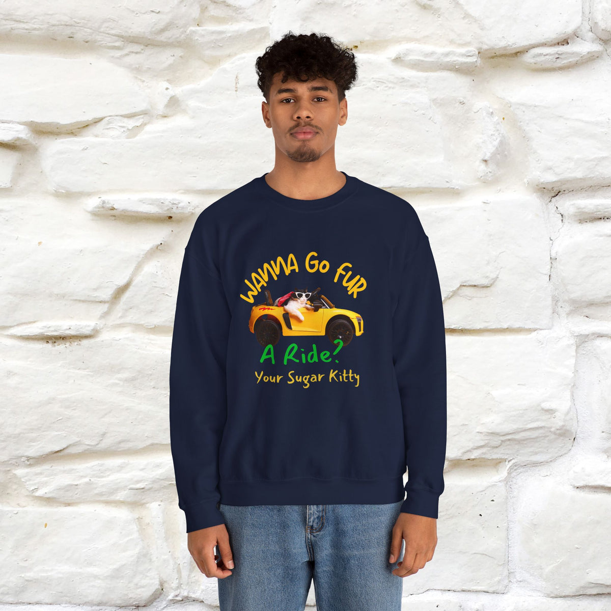 ''Sugar Kitty'' |Cat Sweatshirt | Nunu&Miao Studio