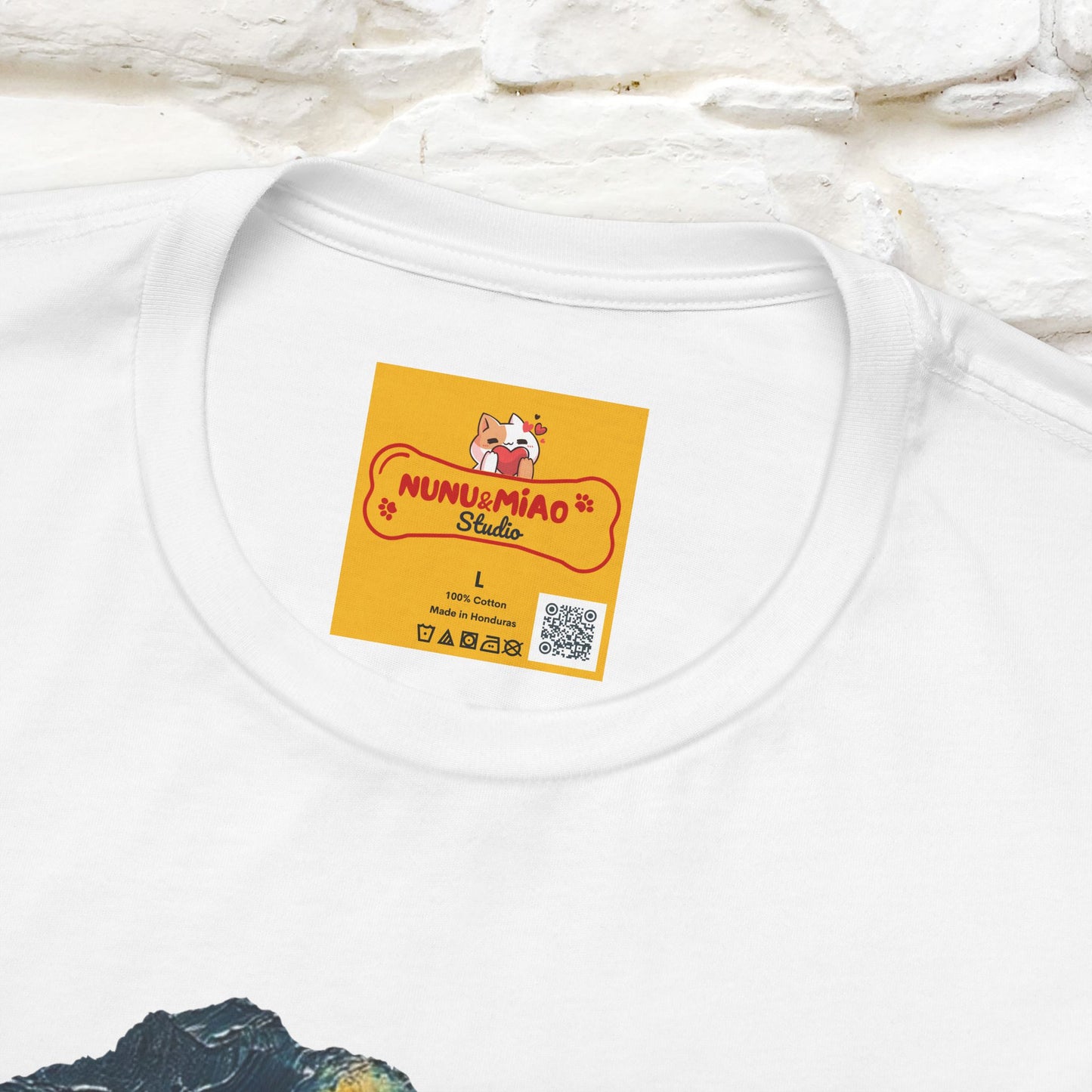 “Miaoolight.” | Cat T-Shirt | Front & Back Design | Nunu&Miao Studio