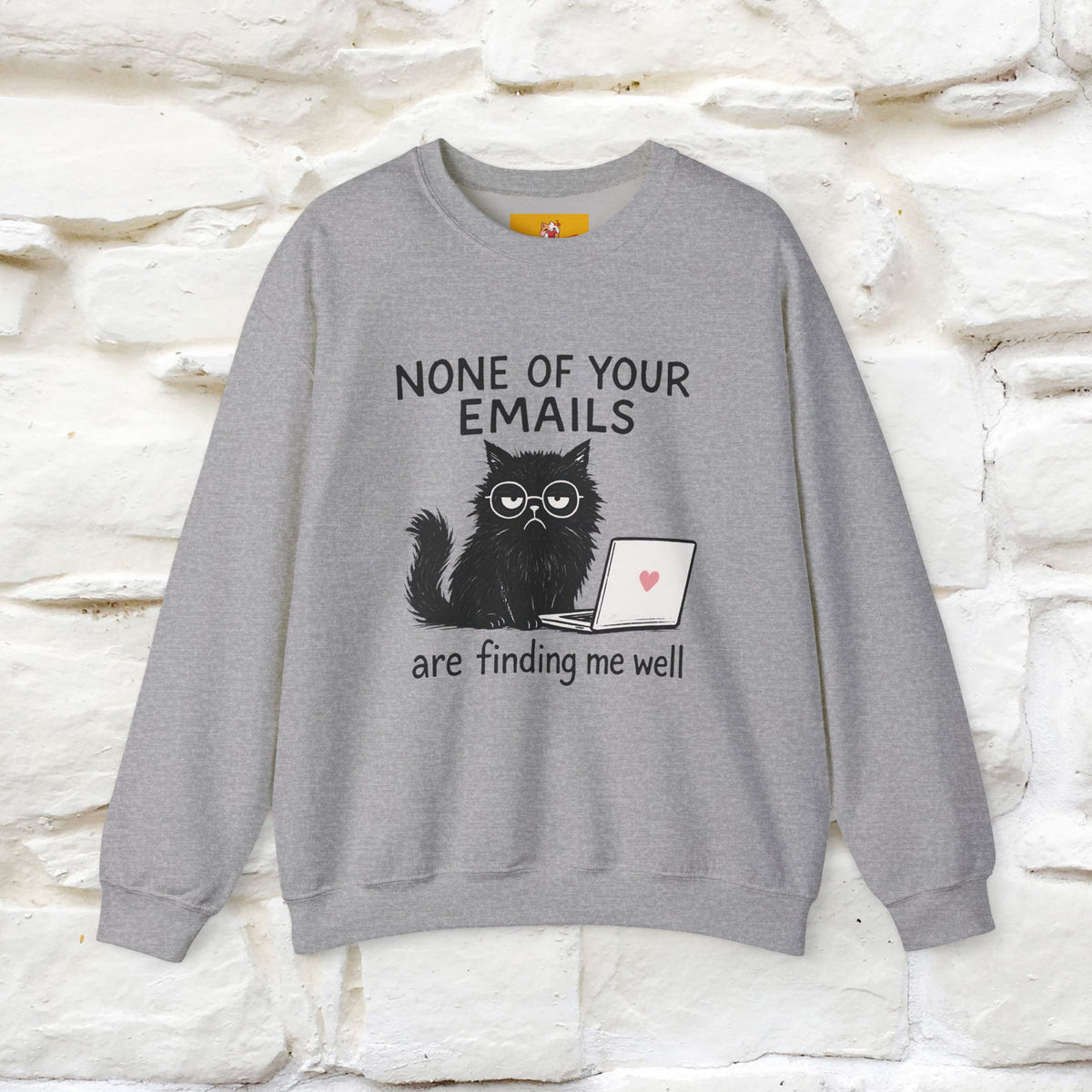 ''None Of Your Emails ...'' | Cute Cat Sweatshirt | Nunu&Miao Studio
