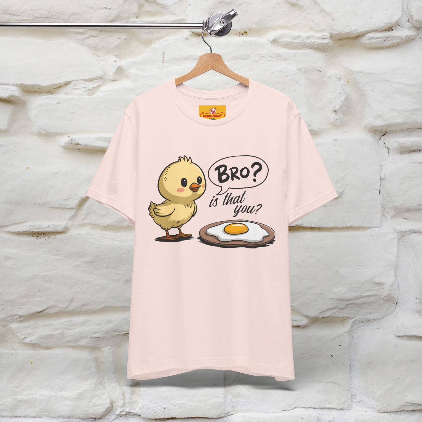 "Bro Is That You?" Funny Chicken T-shirt |Nunu&Miao Studio - Nunu&Miao Studio