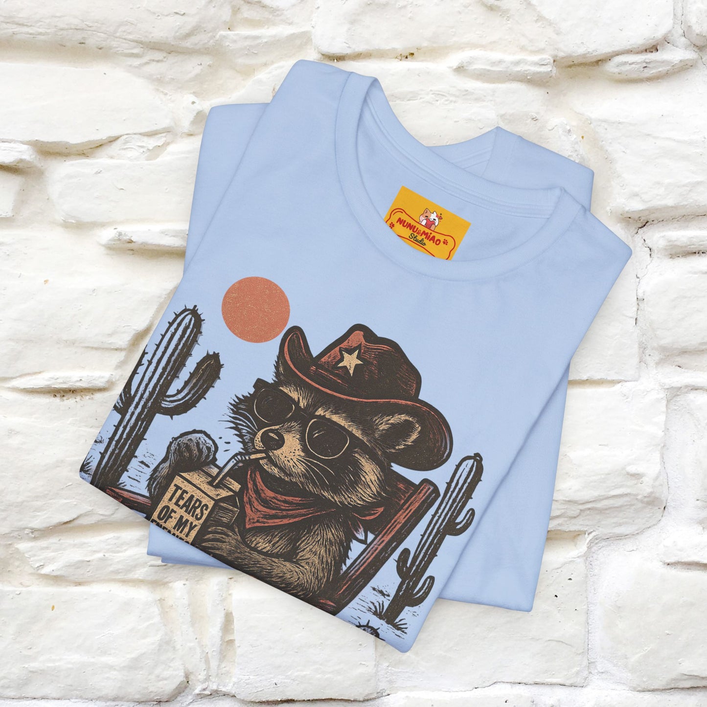 "Tears Of My Enemies" Cat T-shirt |Nunu&Miao Studio - Nunu&Miao Studio