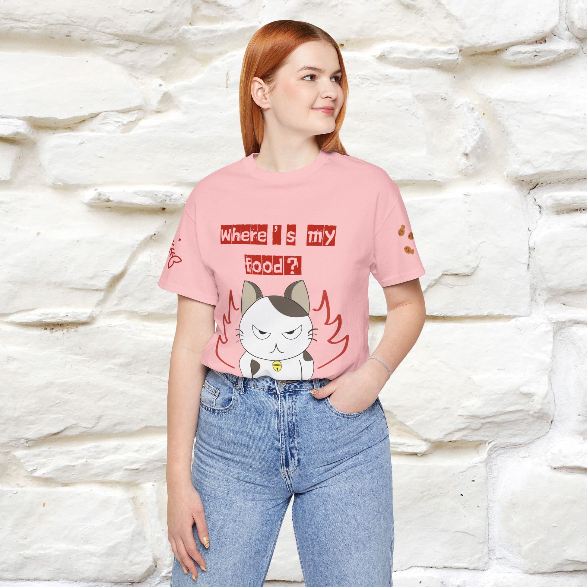 ''Where Is My ....?"  Cat T-shirt| Nunu&Miao Studio - Nunu&Miao Studio