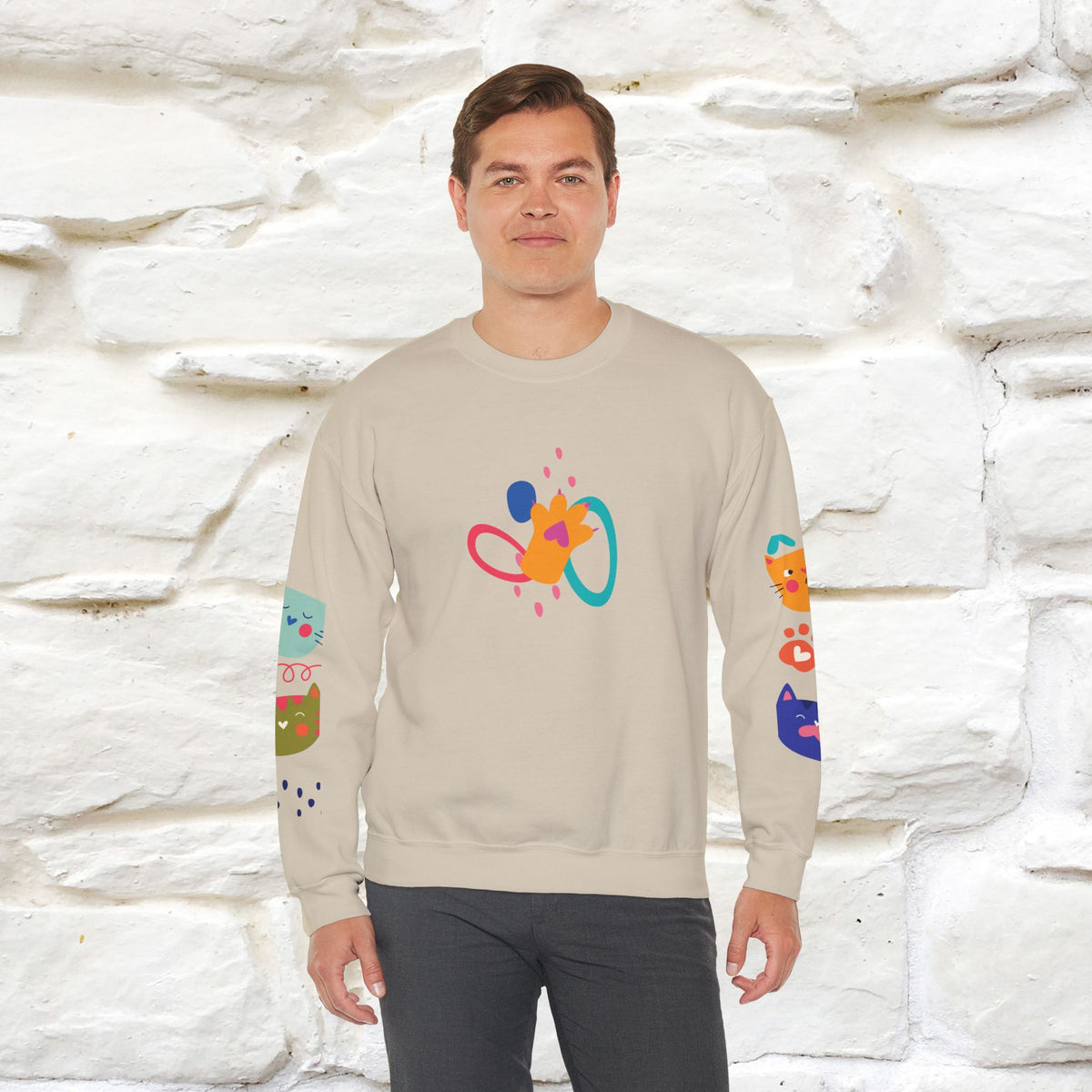 ''Catnaval'' |Cat Sweatshirt | Nunu&Miao Studio