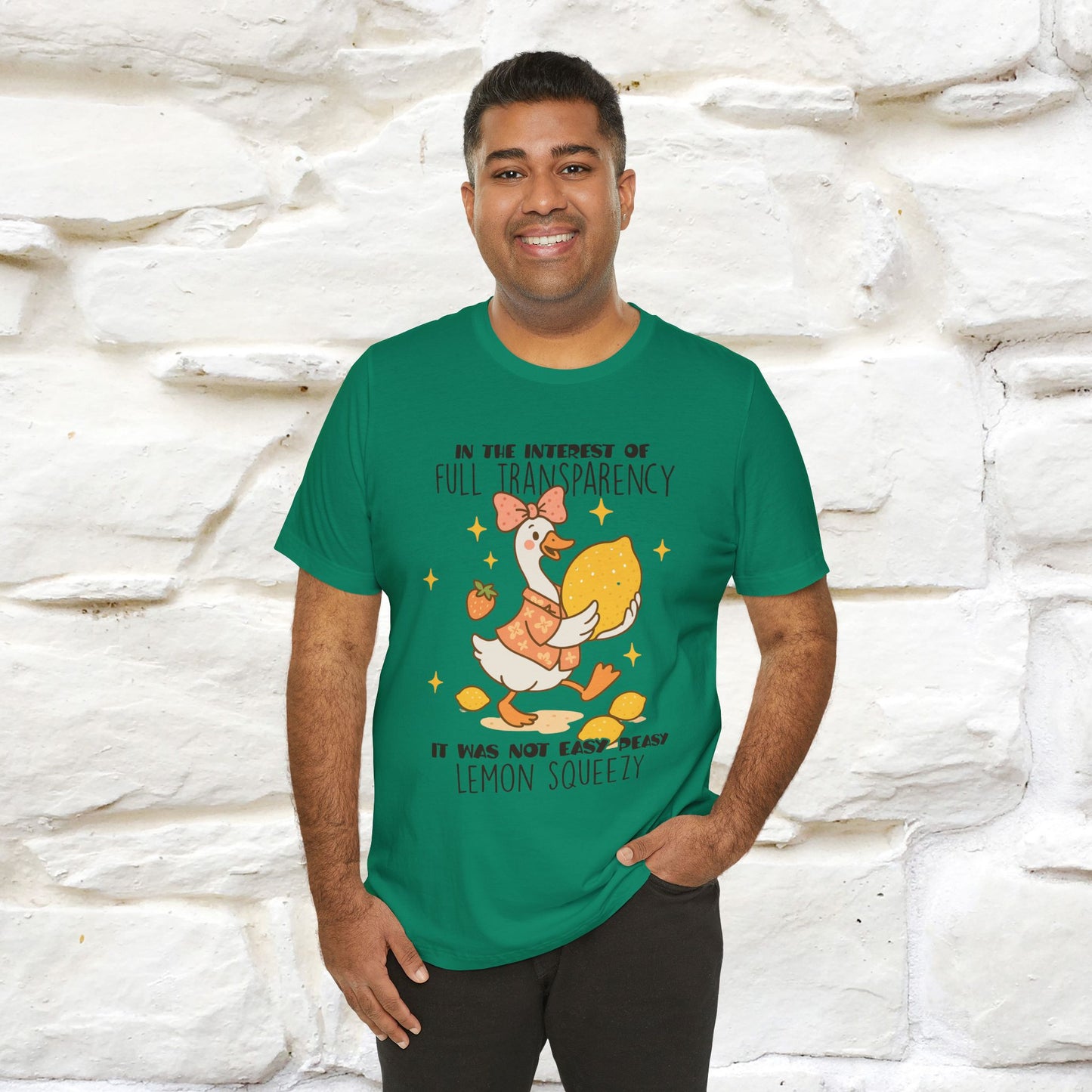 "It Was Not Easy Peasy" Funny T-shirt |Nunu&Miao Studio - Nunu&Miao Studio