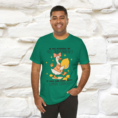 "It Was Not Easy Peasy" Funny T-shirt |Nunu&Miao Studio - Nunu&Miao Studio