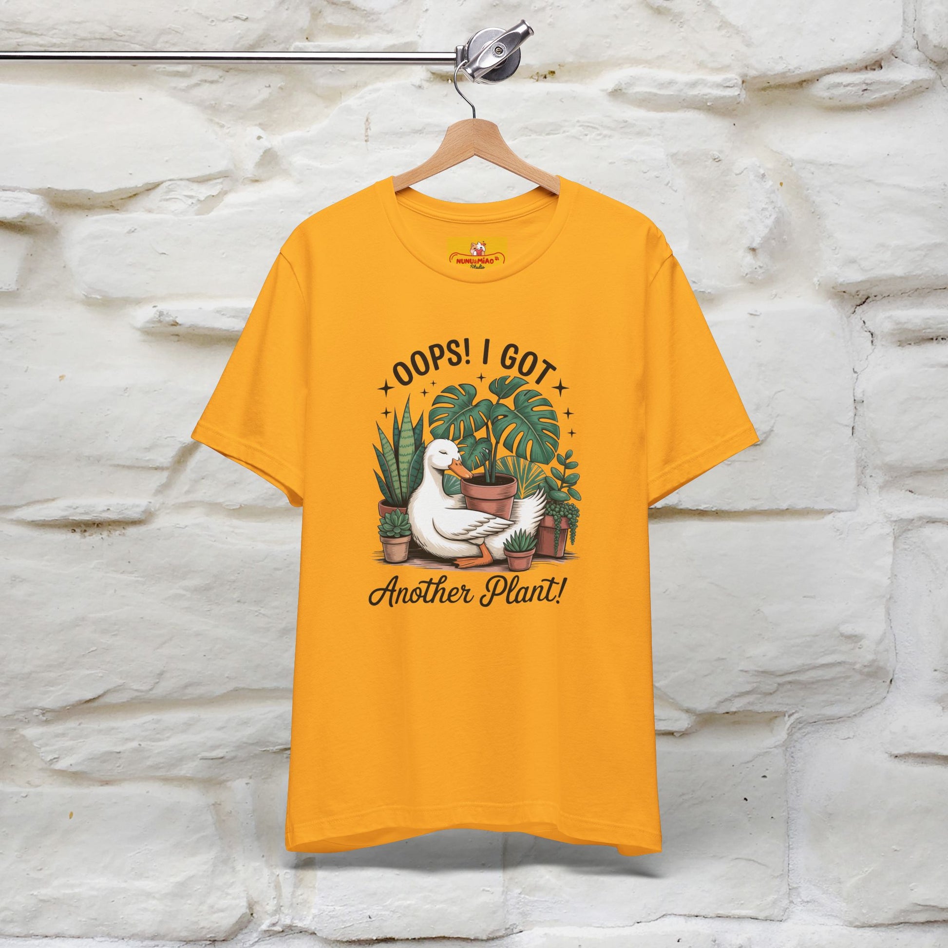 "Oops! I Got Another Plant" Plant T-shirt |Nunu&Miao Studio - Nunu&Miao Studio