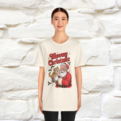 “Meowy Christmas” | Cat T-Shirt | Nunu&Miao Studio