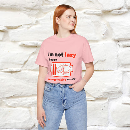 ''I am Not Lazy...'' Cat T-Shirt | Nunu&Miao Studio - Nunu&Miao Studio