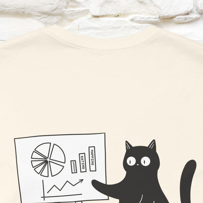 “Trust me, I’m statistically significant.”|  Cat T-Shirt | Front & Back Design | Nunu&Miao Studio