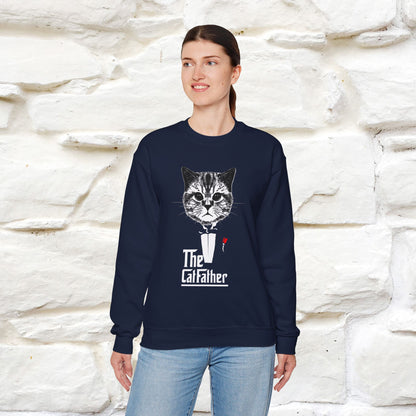 "The Catfather'' |Cat Sweatshirt | Nunu&Miao Studio