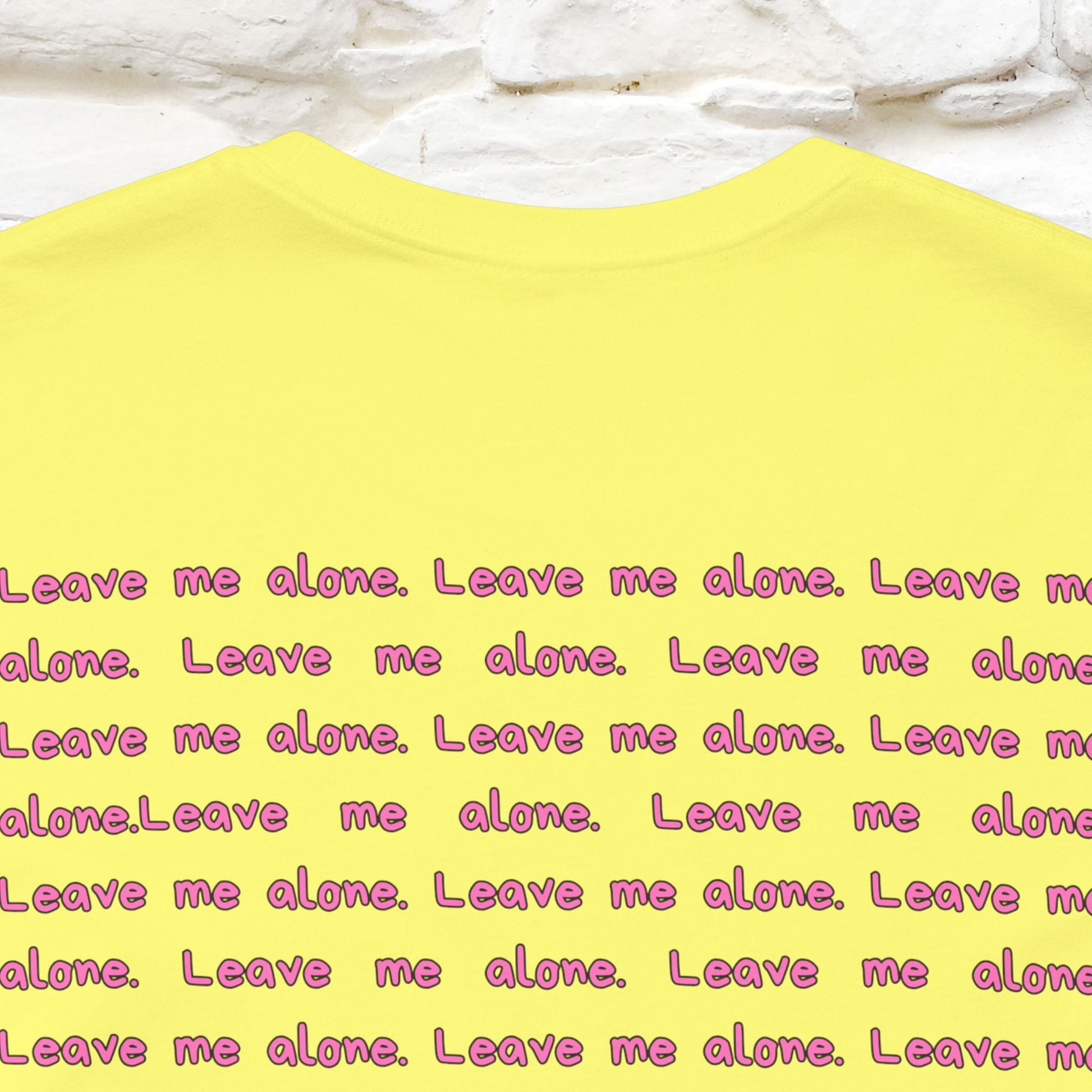 ''Leave Me Alone'' Cat T-Shirt | Nunu&Miao Studio - Nunu&Miao Studio