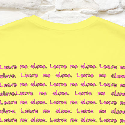 ''Leave Me Alone'' Cat T-Shirt | Nunu&Miao Studio - Nunu&Miao Studio
