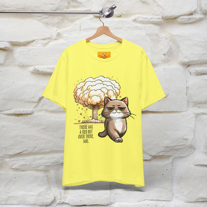 ''The Red Dot Chase'' Funny Cat T-Shirt | Nunu&Miao Studio - Nunu&Miao Studio