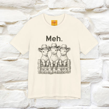 "Meh" Cute T-shirt |Nunu&Miao Studio