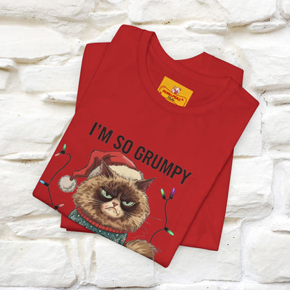 "I'm So Grumpy, I'm Not Even Talking To Myself" |Funny T-Shirt | Nunu&Miao Studio
