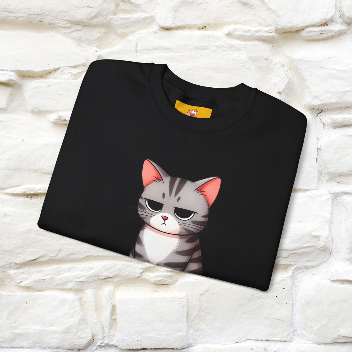 ''I See Empty What Do You See..'' |Cat Sweatshirt | Nunu&Miao Studio