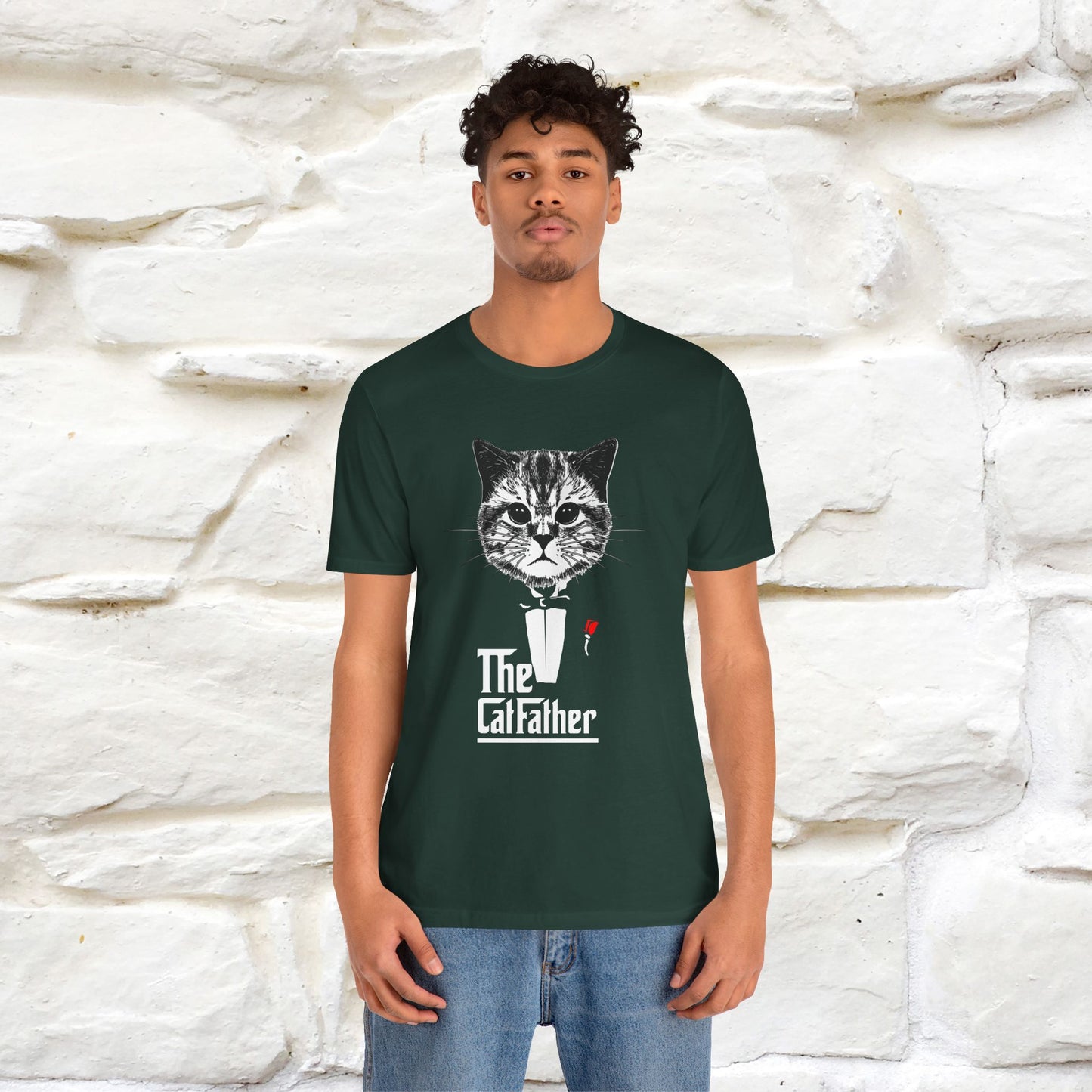 ''The Cat Father T-Shirt''| Iconic Cat Lover Tee | Nunu&Miao Studio - Nunu&Miao Studio