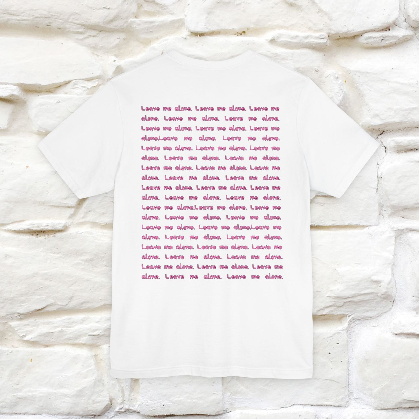 ''Leave Me Alone'' Cat T-Shirt | Nunu&Miao Studio - Nunu&Miao Studio