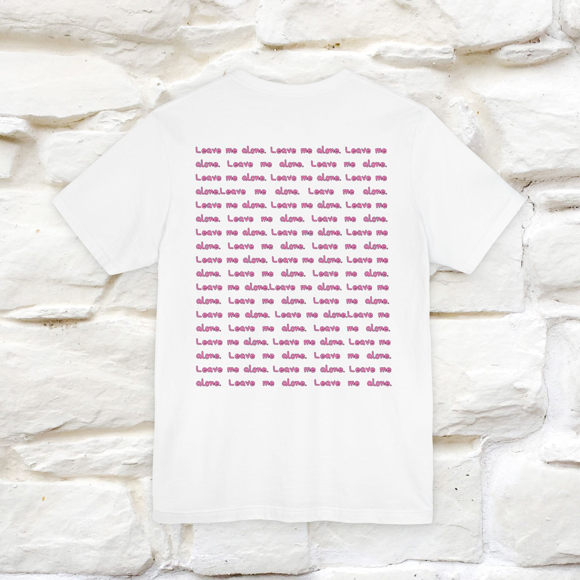 ''Leave Me Alone'' Cat T-Shirt | Nunu&Miao Studio - Nunu&Miao Studio