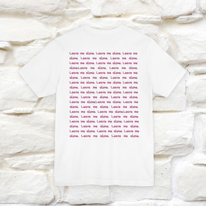 ''Leave Me Alone'' Cat T-Shirt | Nunu&Miao Studio - Nunu&Miao Studio