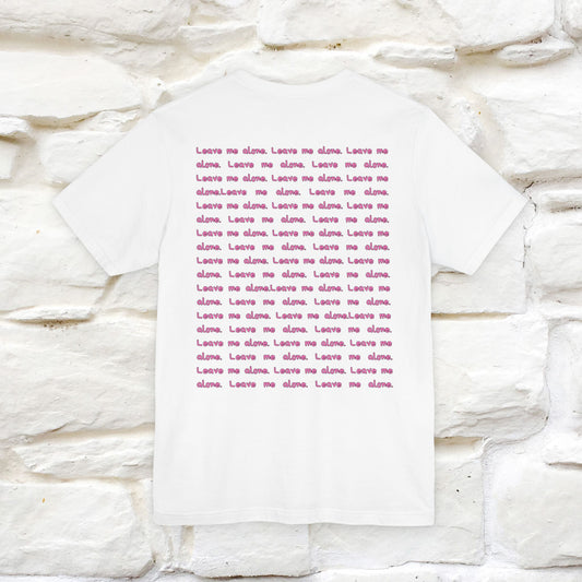 ''Leave Me Alone'' Cat T-Shirt | Nunu&Miao Studio - Nunu&Miao Studio