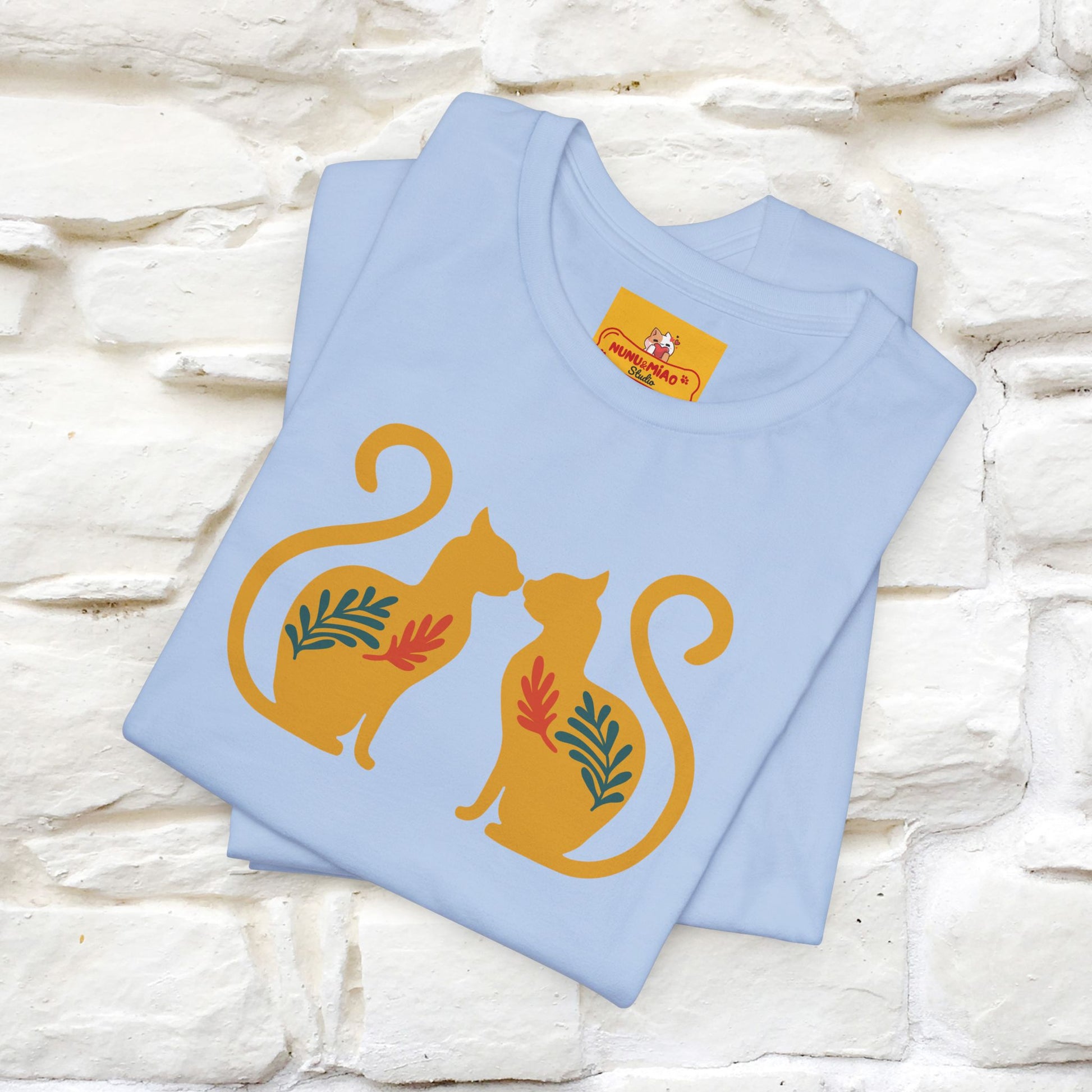 ''Power'' | Cat T-Shirt Front and Back Design | Nunu&Miao Studio - Nunu&Miao Studio