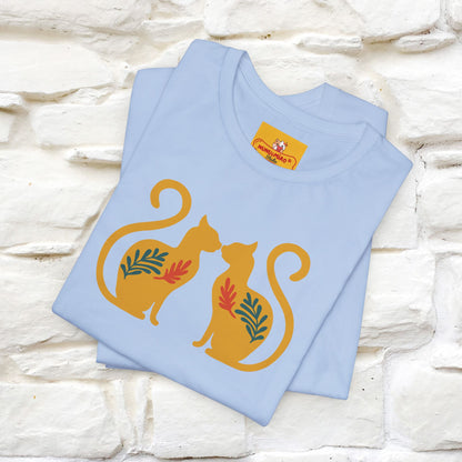 ''Power'' | Cat T-Shirt Front and Back Design | Nunu&Miao Studio - Nunu&Miao Studio