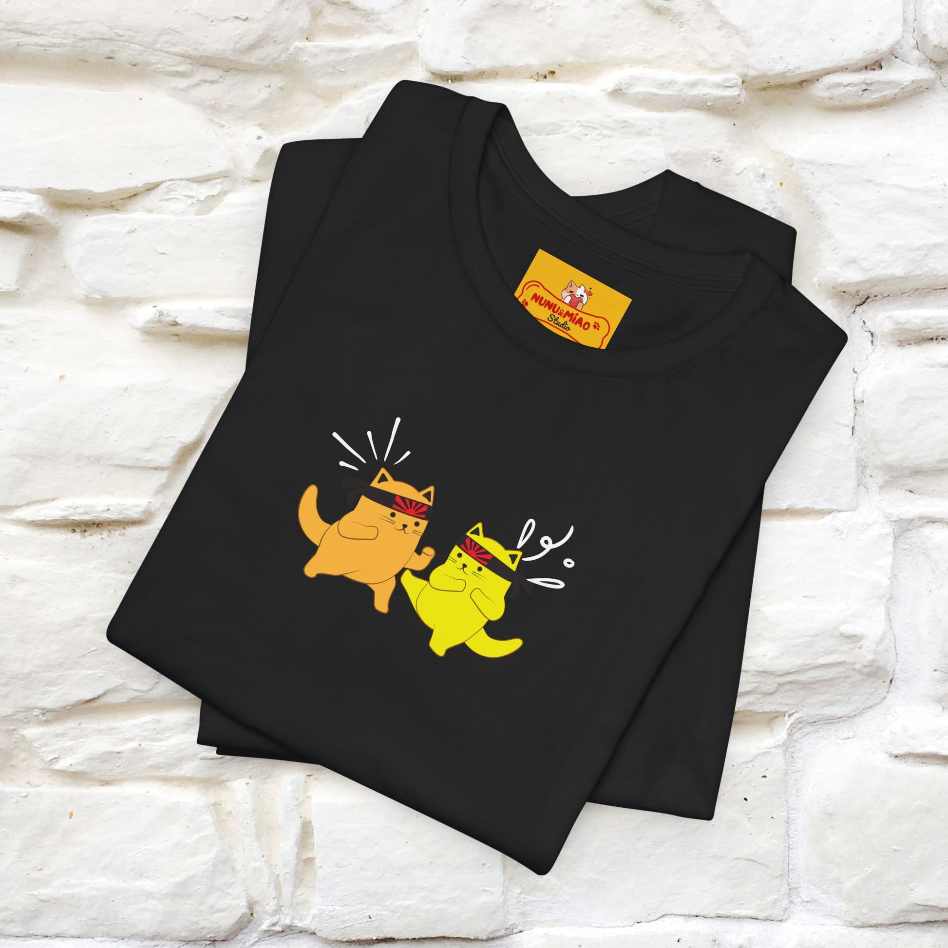 "You Have the Power to Protect Your Peace" Cat T-Shirt| Front & Back Design | Nunu&Miao Studio - Nunu&Miao Studio