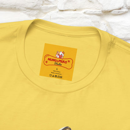 ''I Don't Do Mornings''  Cat T-shirt | Cat T-Shirt | Nunu&Miao Studio - Nunu&Miao Studio
