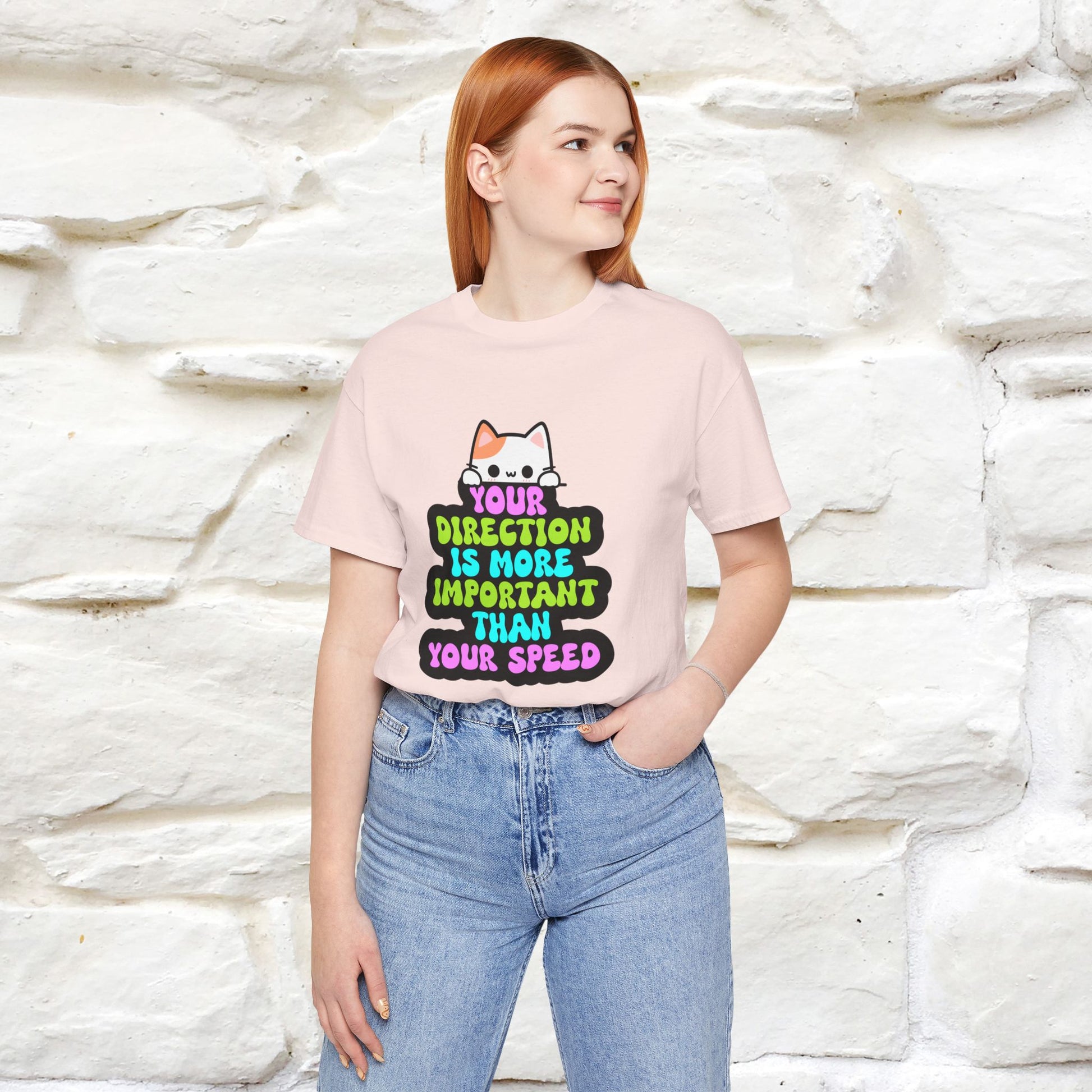 "Your Direction Is More ..." |  Cat T-shirt | Nunu&Miao Studio - Nunu&Miao Studio