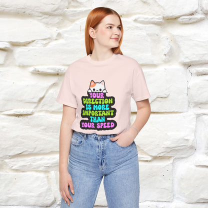"Your Direction Is More ..." |  Cat T-shirt | Nunu&Miao Studio - Nunu&Miao Studio