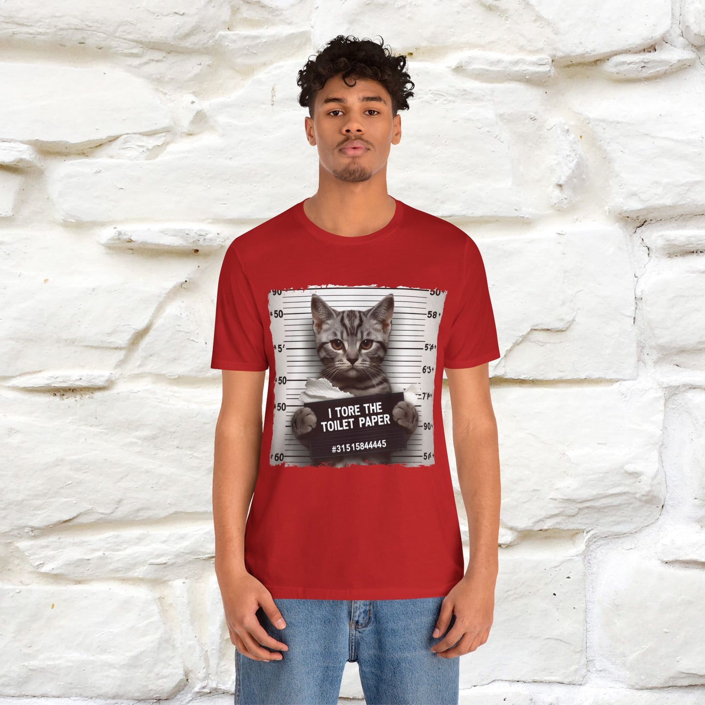 ''I Tore The Toilet Paper'' | Funny Cat T-Shirt | Nunu&Miao Studio - Nunu&Miao Studio