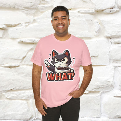 ''What !'' | Cat T-Shirt  | Nunu&Miao Studio - Nunu&Miao Studio