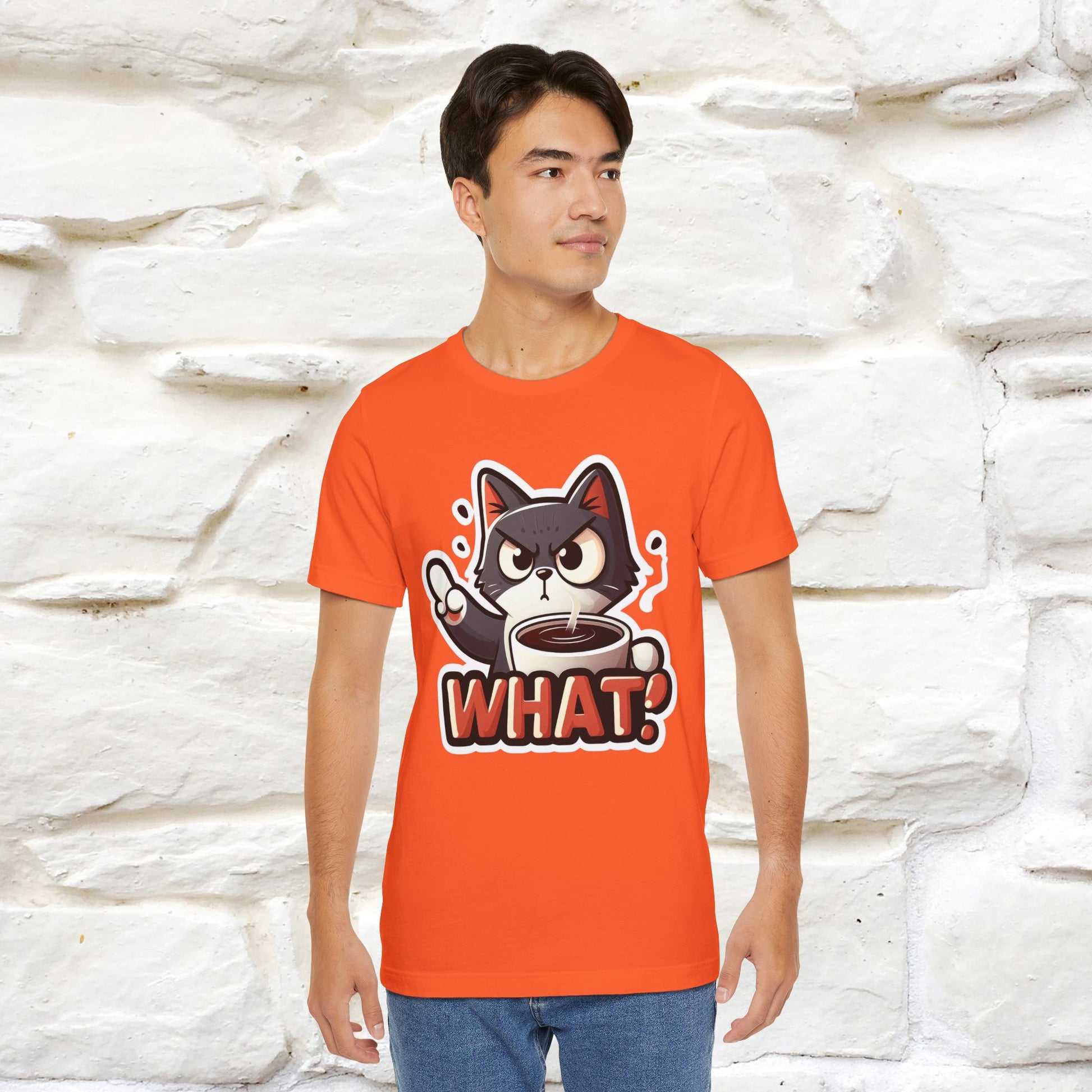 ''What !'' | Cat T-Shirt  | Nunu&Miao Studio - Nunu&Miao Studio