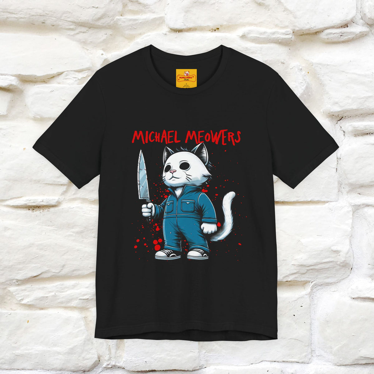 ''Michael Meowers'' Cat T-Shirt |  | Nunu&Miao Studio