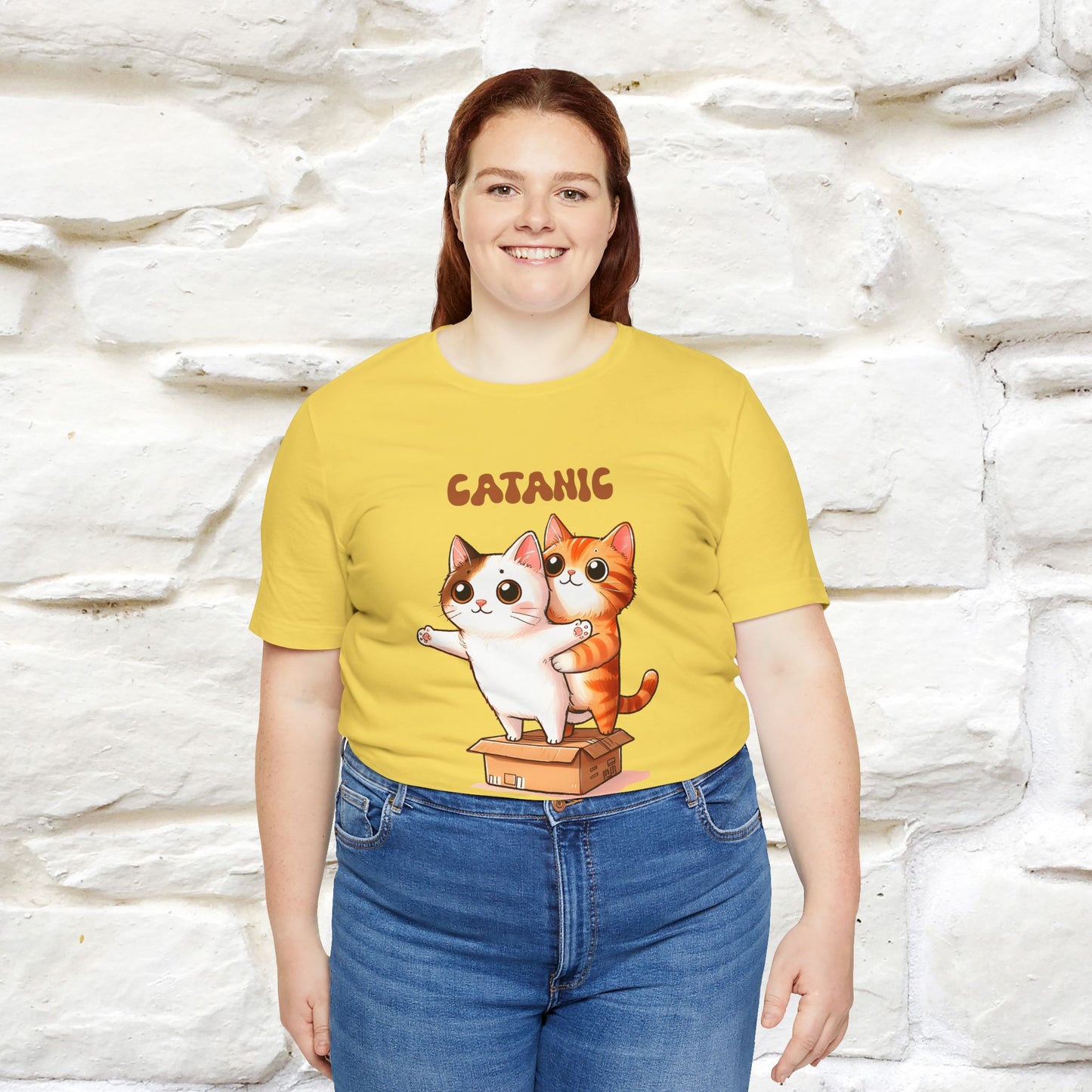 ''Catanic'' Cat T-Shirt | Nunu&Miao Studio - Nunu&Miao Studio