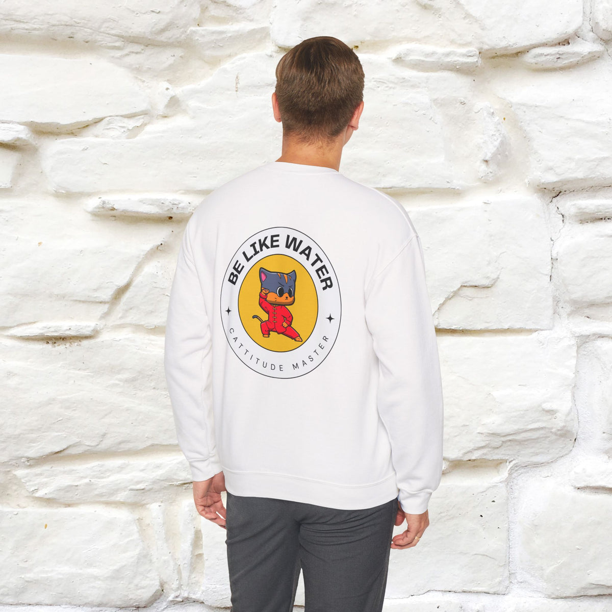 "Cattitude Master'' |Cat Sweatshirt | Nunu&Miao Studio