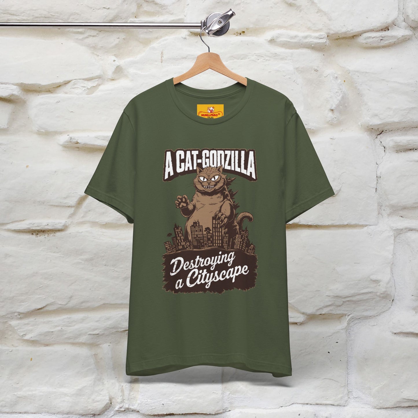 ''A Cat-Godzilla ''| CatT-Shirt | Nunu&Miao Studio - Nunu&Miao Studio