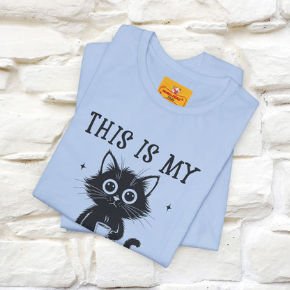 "This is My Awake Face" Cat T-Shirt | Funny Design | Nunu&Miao Studio - Nunu&Miao Studio