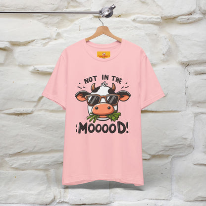 Not In The Moood – Funny Cow Pun T-Shirt | Nunu & Miao Studio - Nunu&Miao Studio