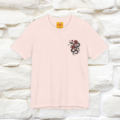 "The Rose and The Snake " Halloween T-shirt |Nunu&Miao Studio - Nunu&Miao Studio