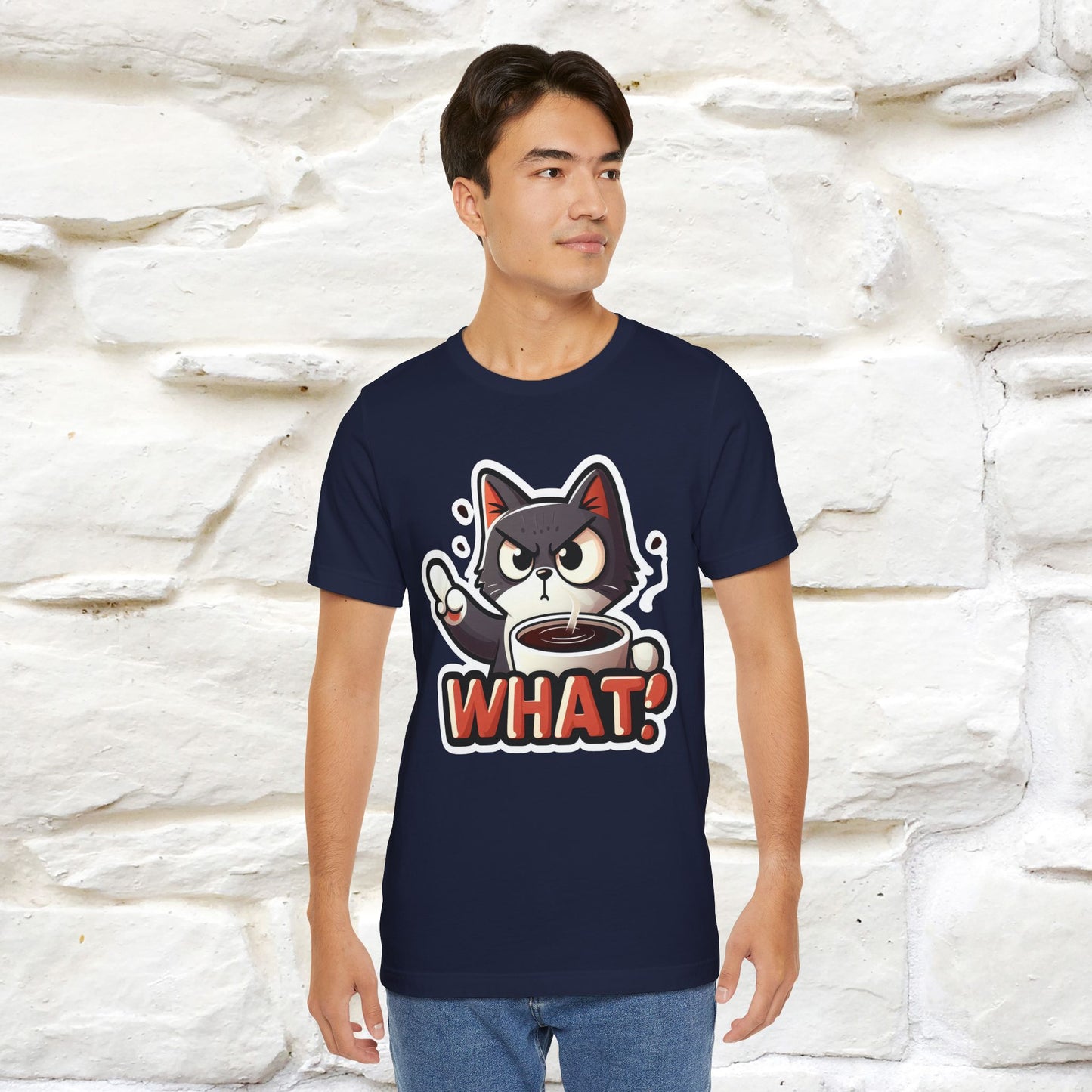 ''What !'' | Cat T-Shirt  | Nunu&Miao Studio - Nunu&Miao Studio