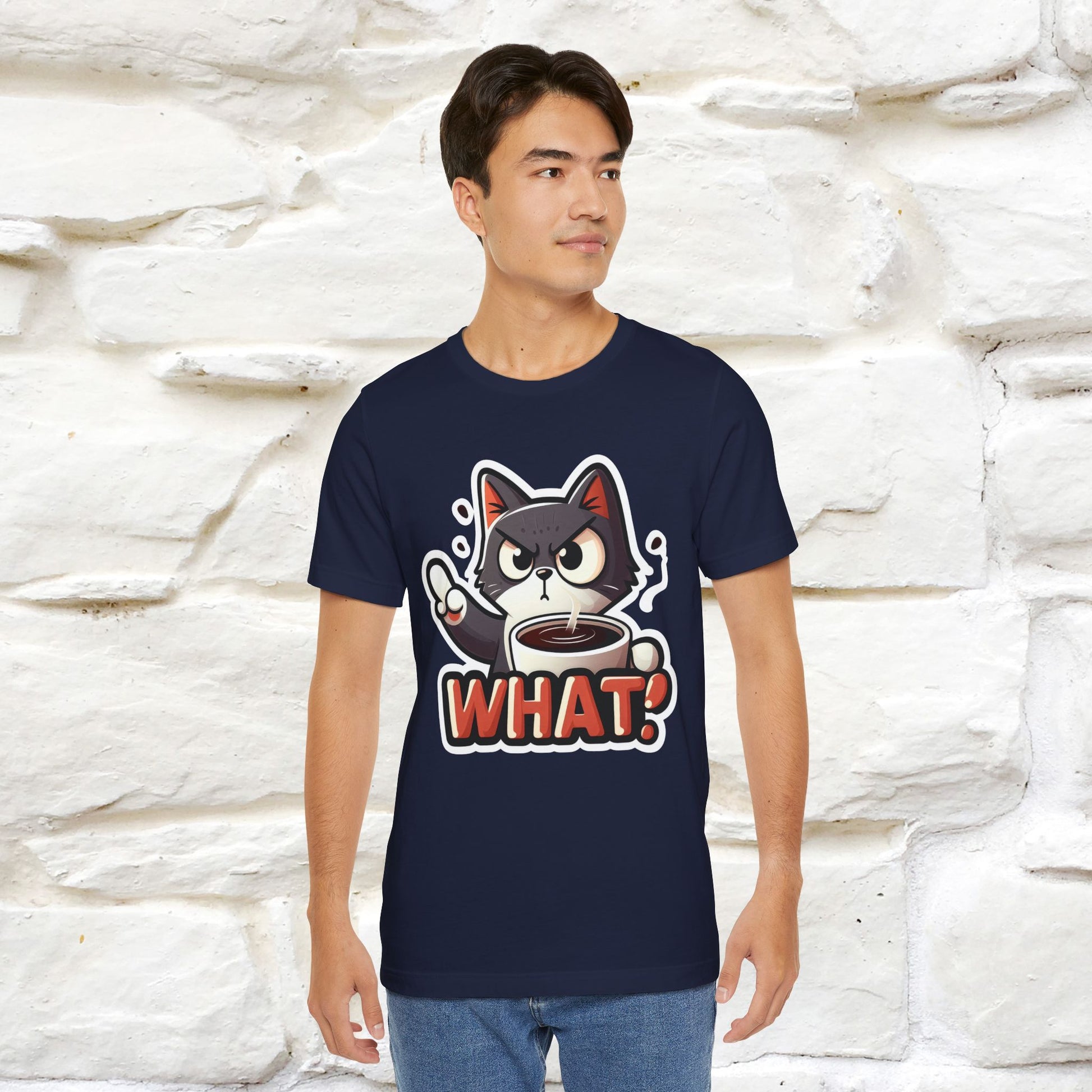 ''What !'' | Cat T-Shirt  | Nunu&Miao Studio - Nunu&Miao Studio