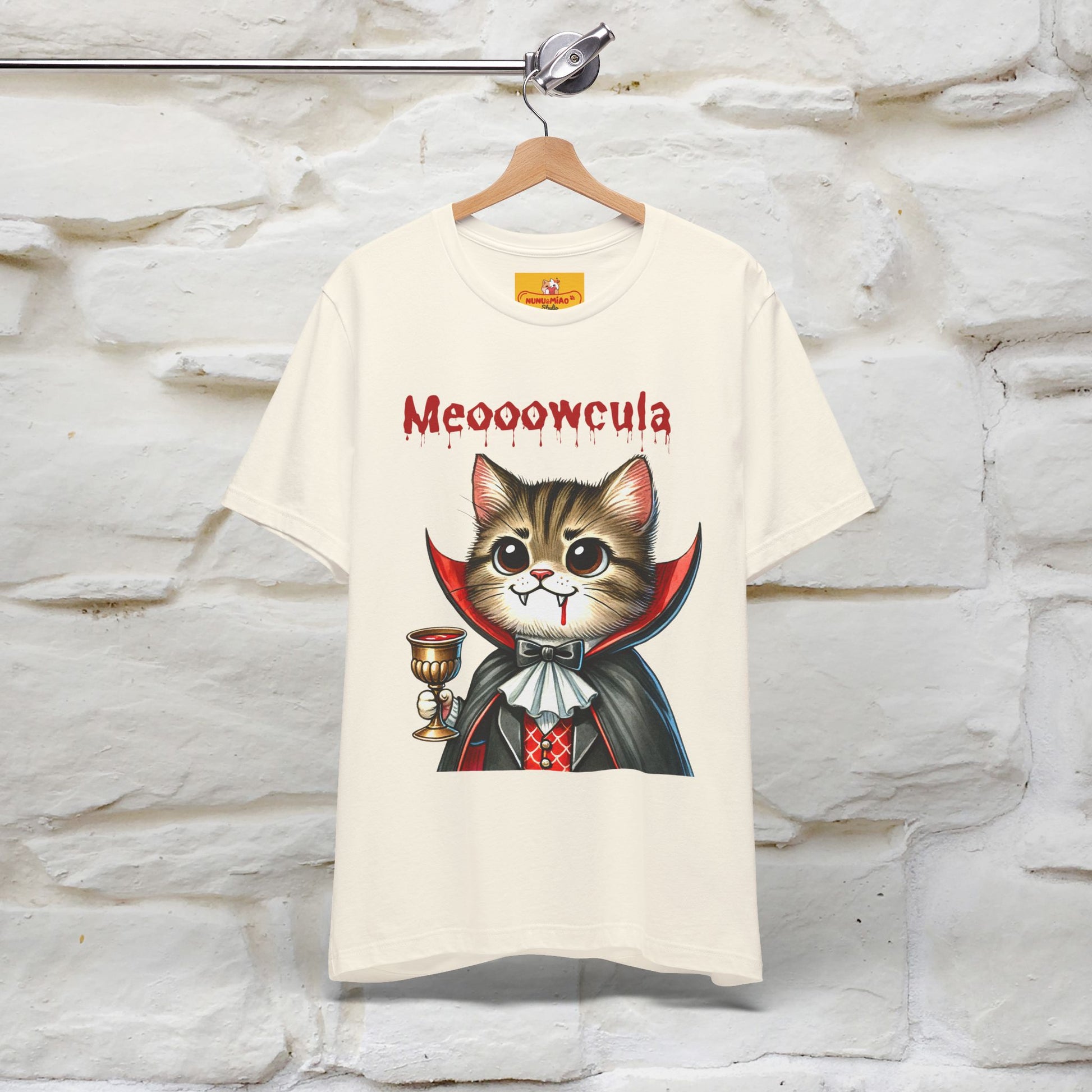 "Meooowcula" Cat T-shirt |Nunu&Miao Studio - Nunu&Miao Studio