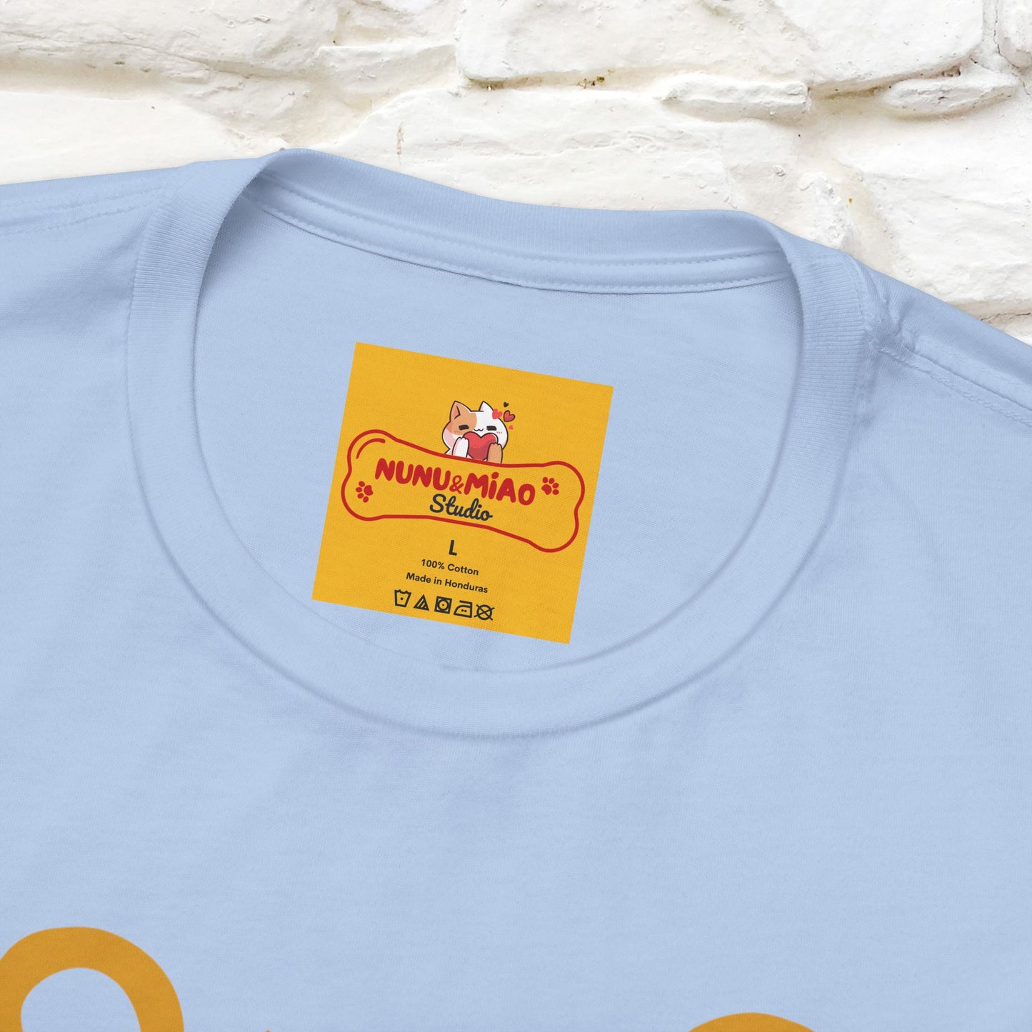 ''Power'' | Cat T-Shirt Front and Back Design | Nunu&Miao Studio - Nunu&Miao Studio