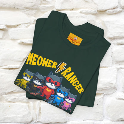 ''Meower Ranger''| CatT-Shirt | Nunu&Miao Studio - Nunu&Miao Studio