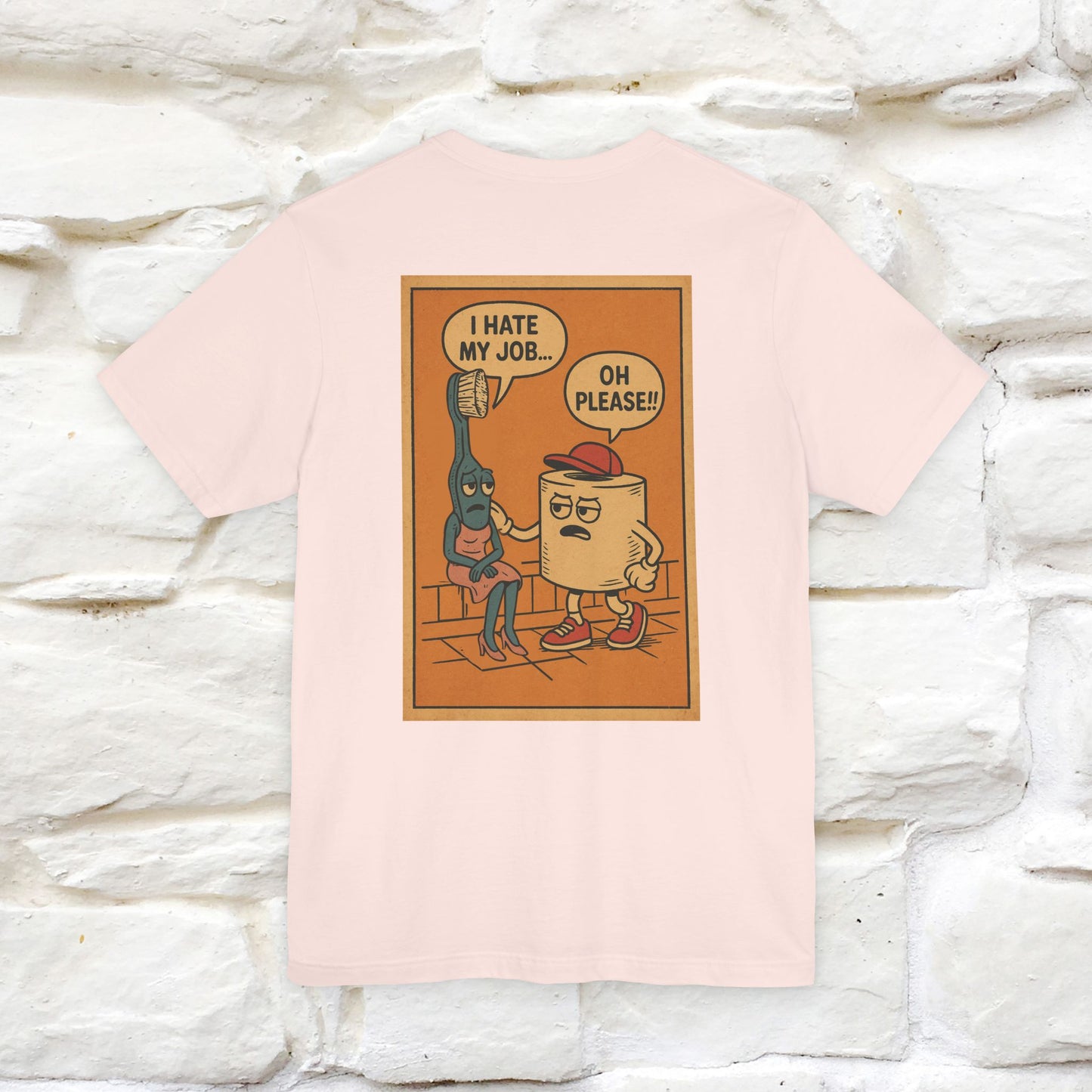 "I Hate My Job ... Oh Please" Funny Cat T-shirt |Nunu&Miao Studio - Nunu&Miao Studio