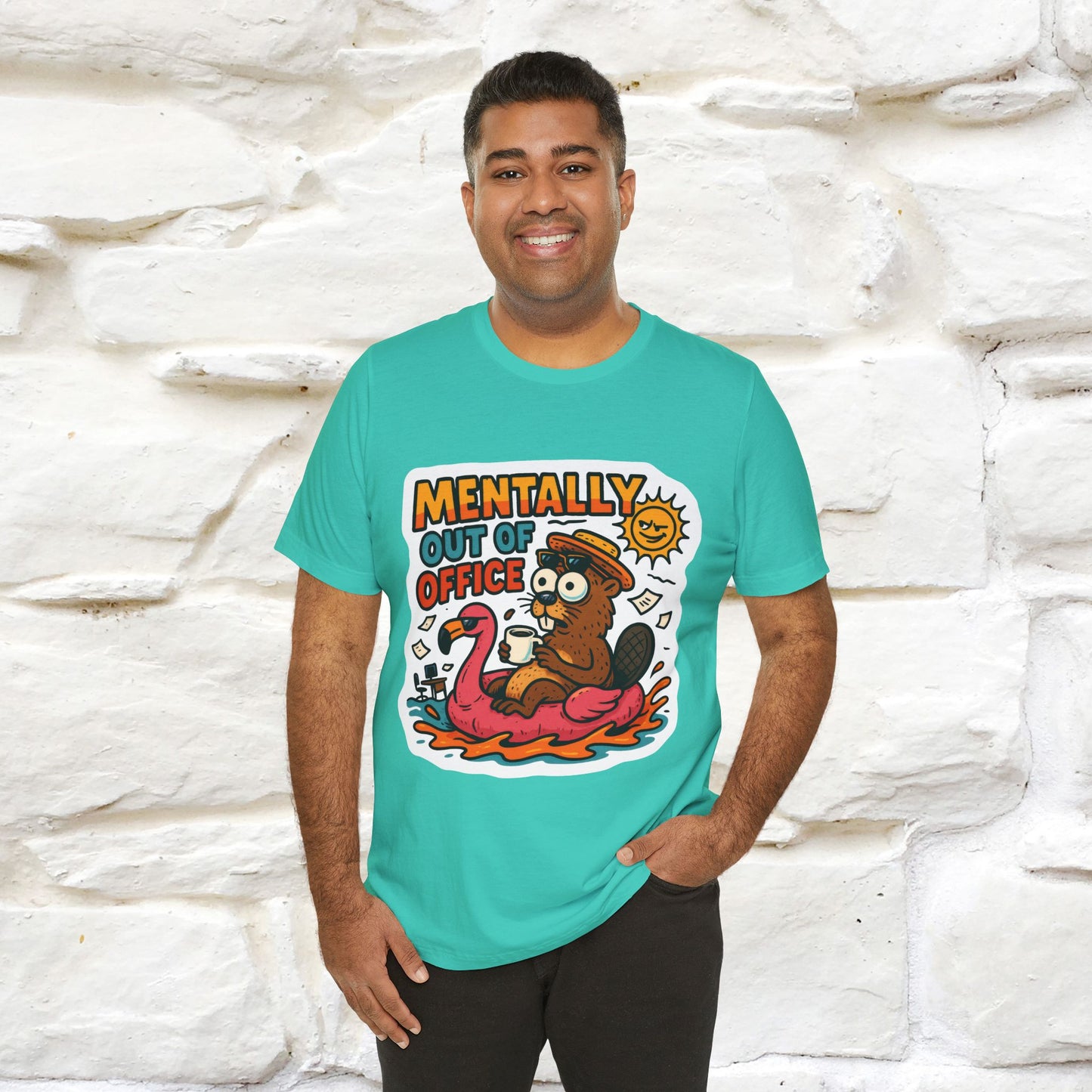 ''Mentally Out Of Office''|  Sarcastic Cat T-Shirt | Nunu&Miao Studio